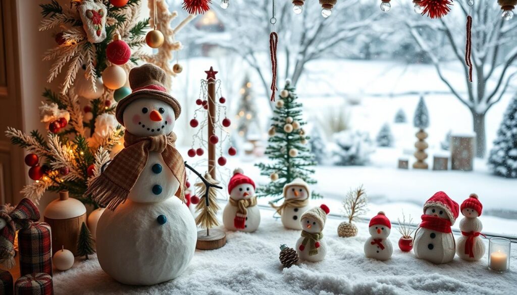 DIY snowman decor ideas