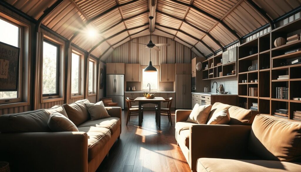 Quonset hut interior design ideas