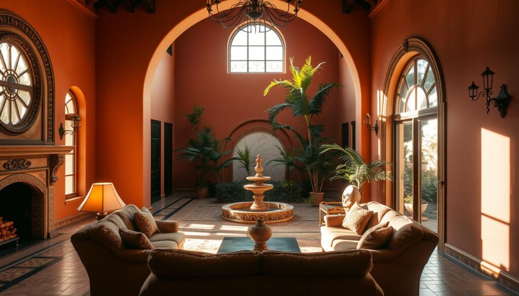 Spanish style home interiors
