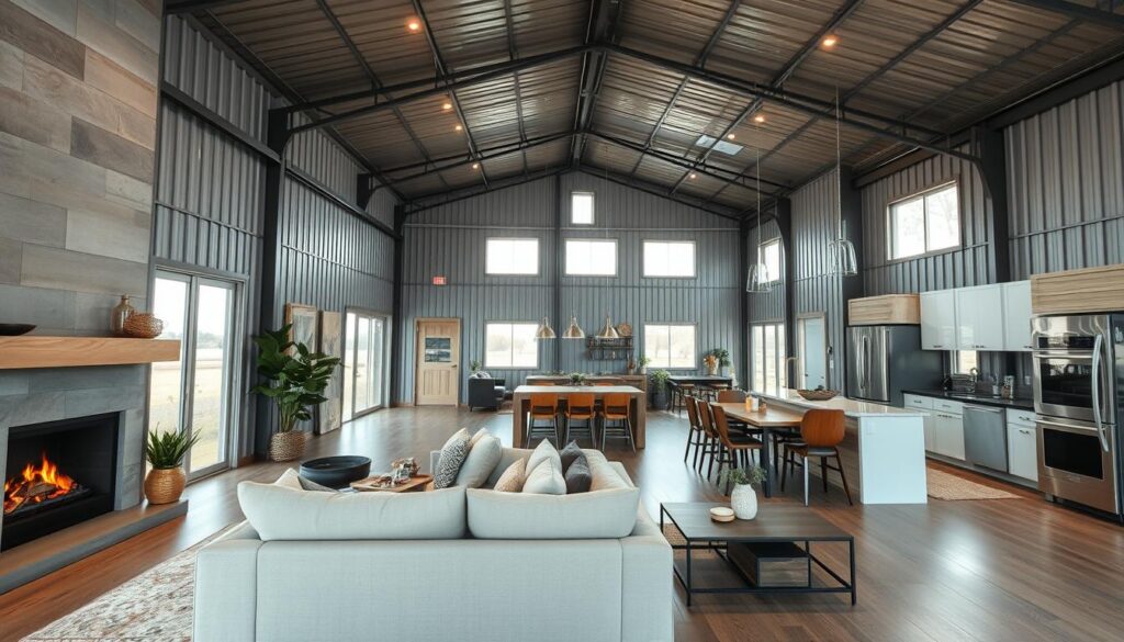 decorating metal building homes