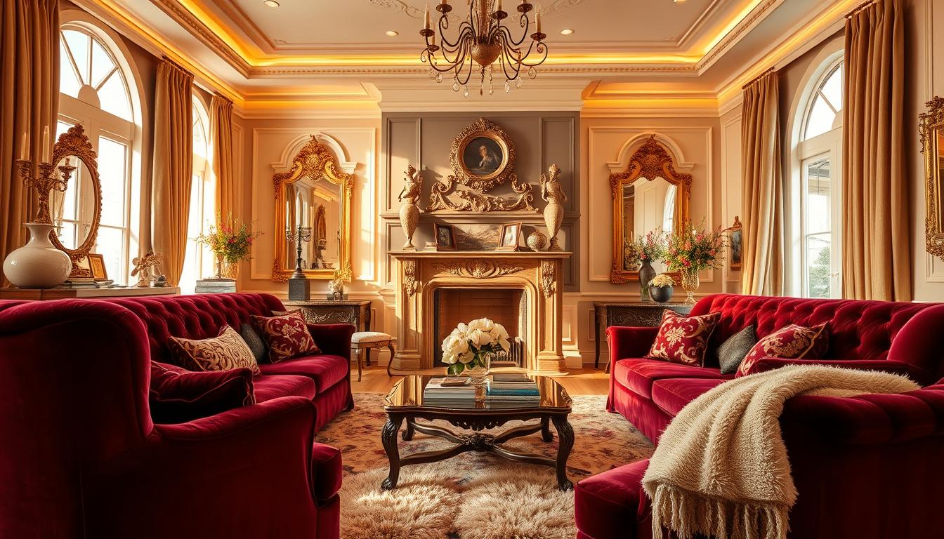 plush fabric home interiors