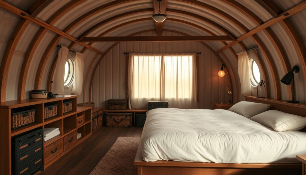 quonset hut bedroom design