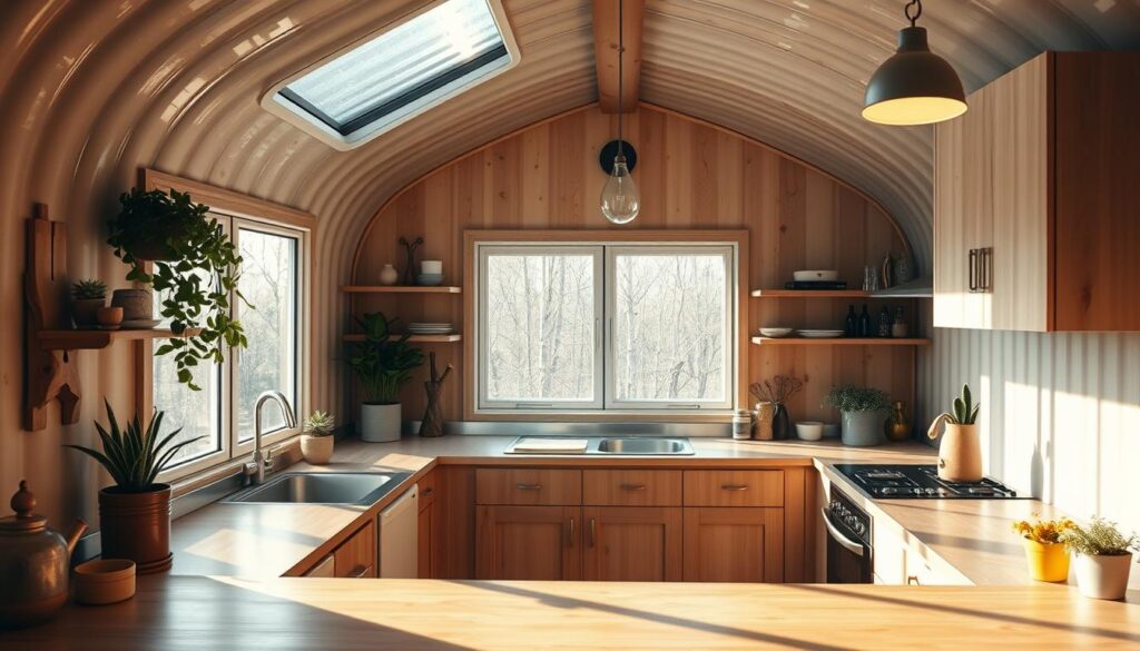 quonset hut kitchen ideas