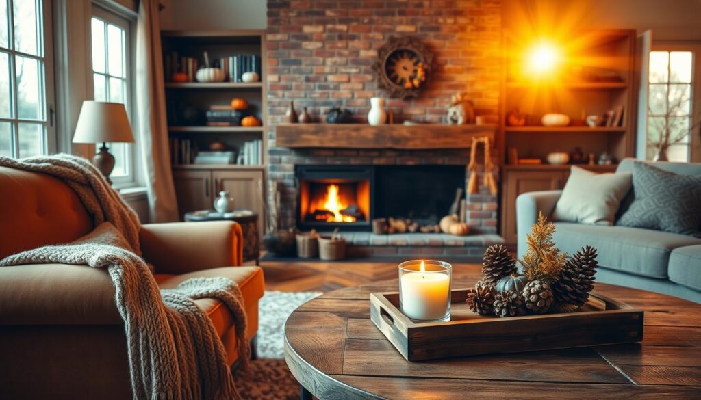seasonal living room decor