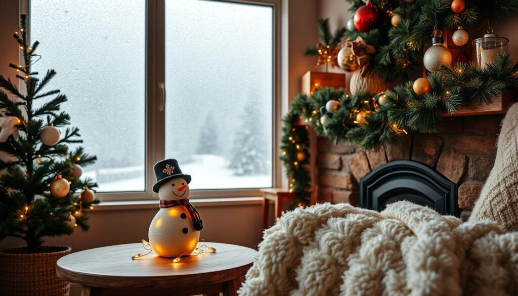 snowman-themed interiors