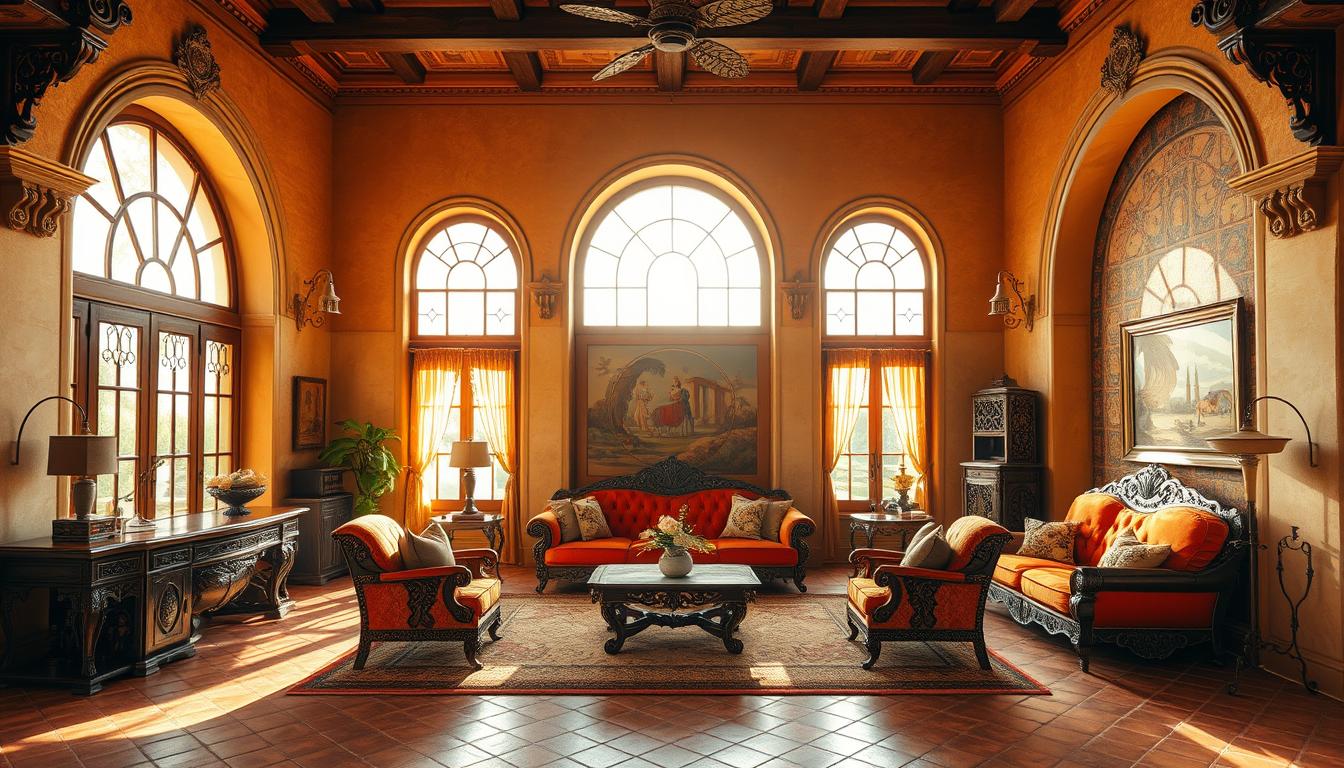 spanish style home interior