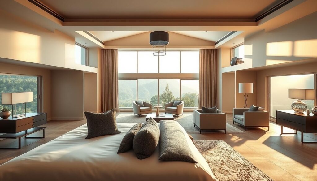 split level bedroom design