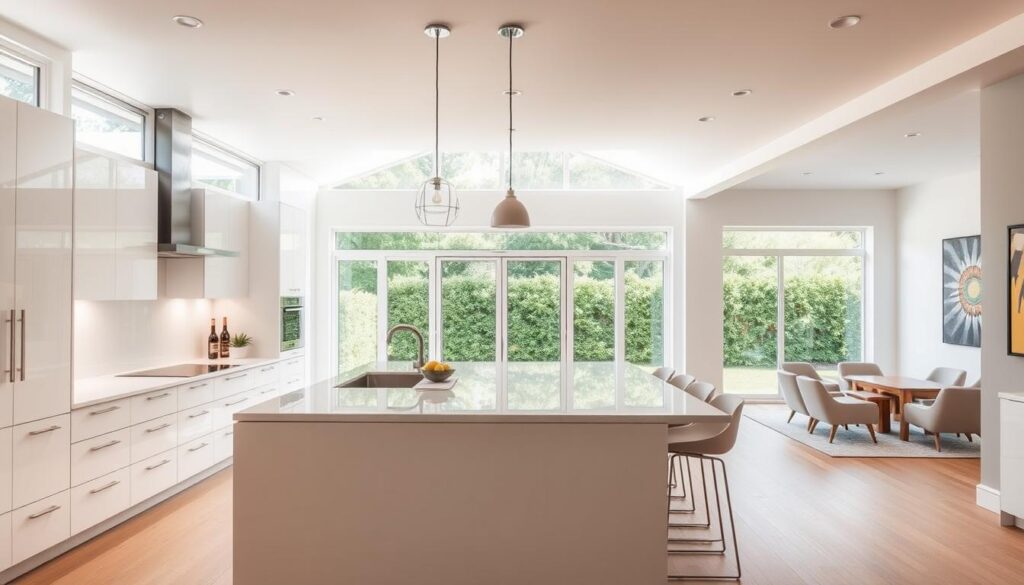 split level kitchen renovation