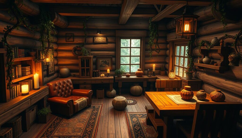 Minecraft home interior design