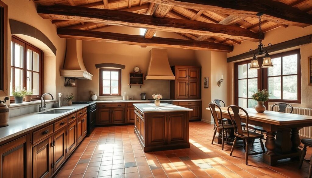 Tuscan kitchen design