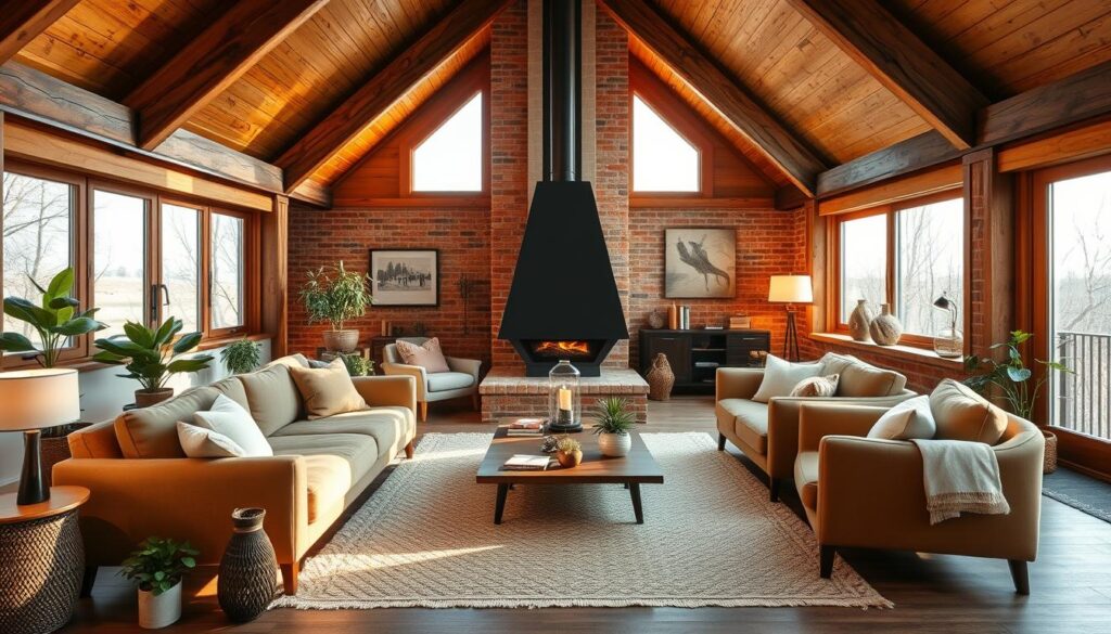 a frame home interior design