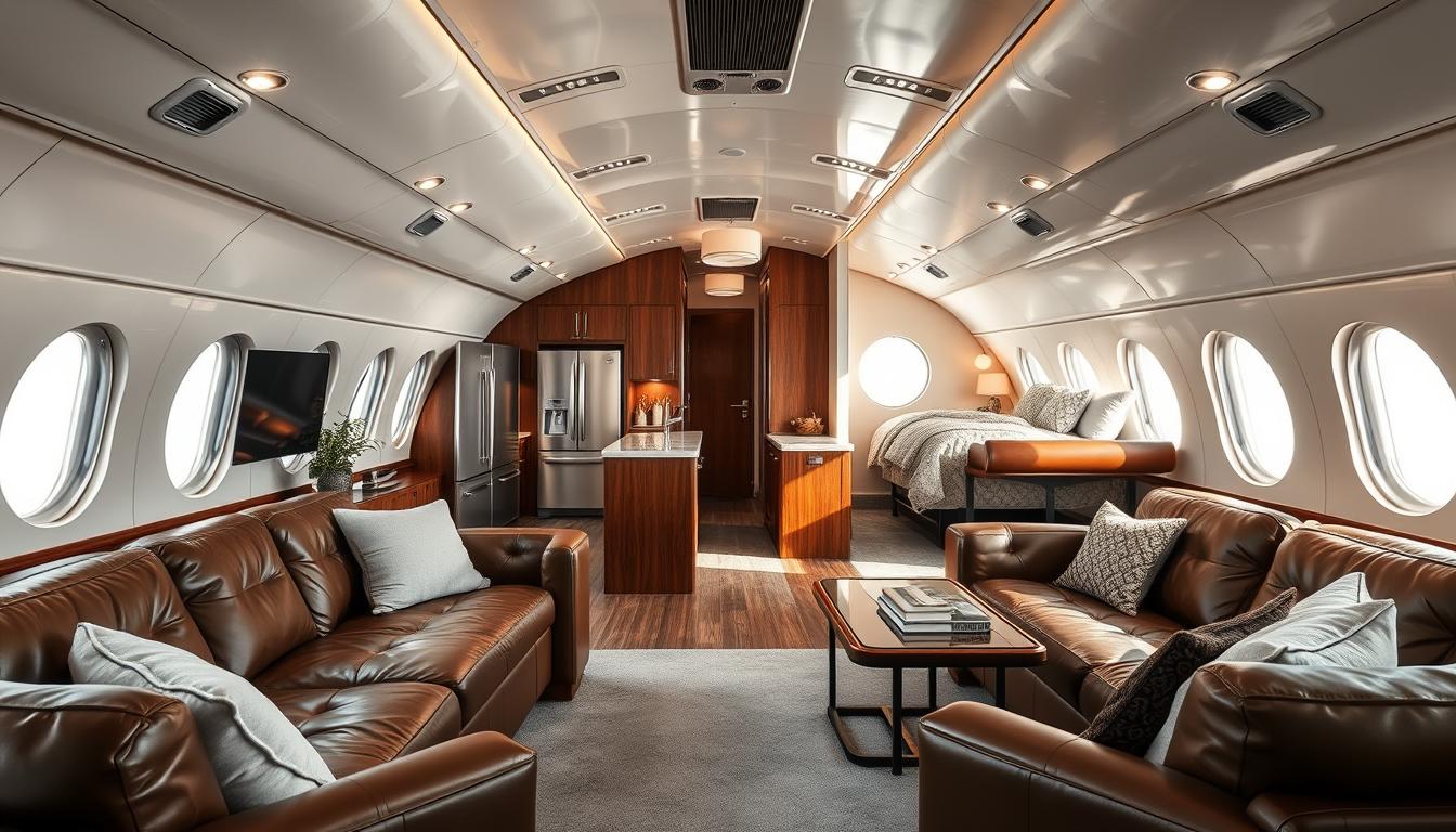 airpalne home interior'