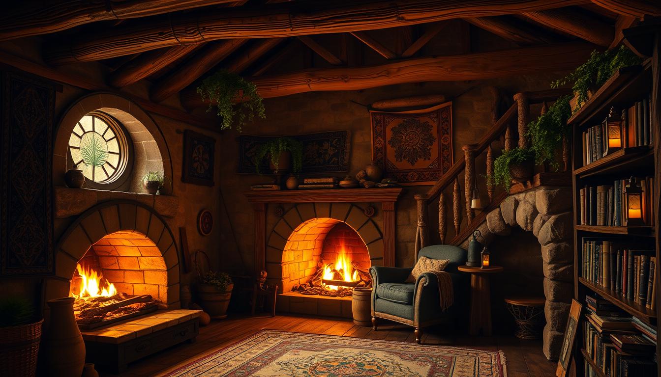 hobbit home interior
