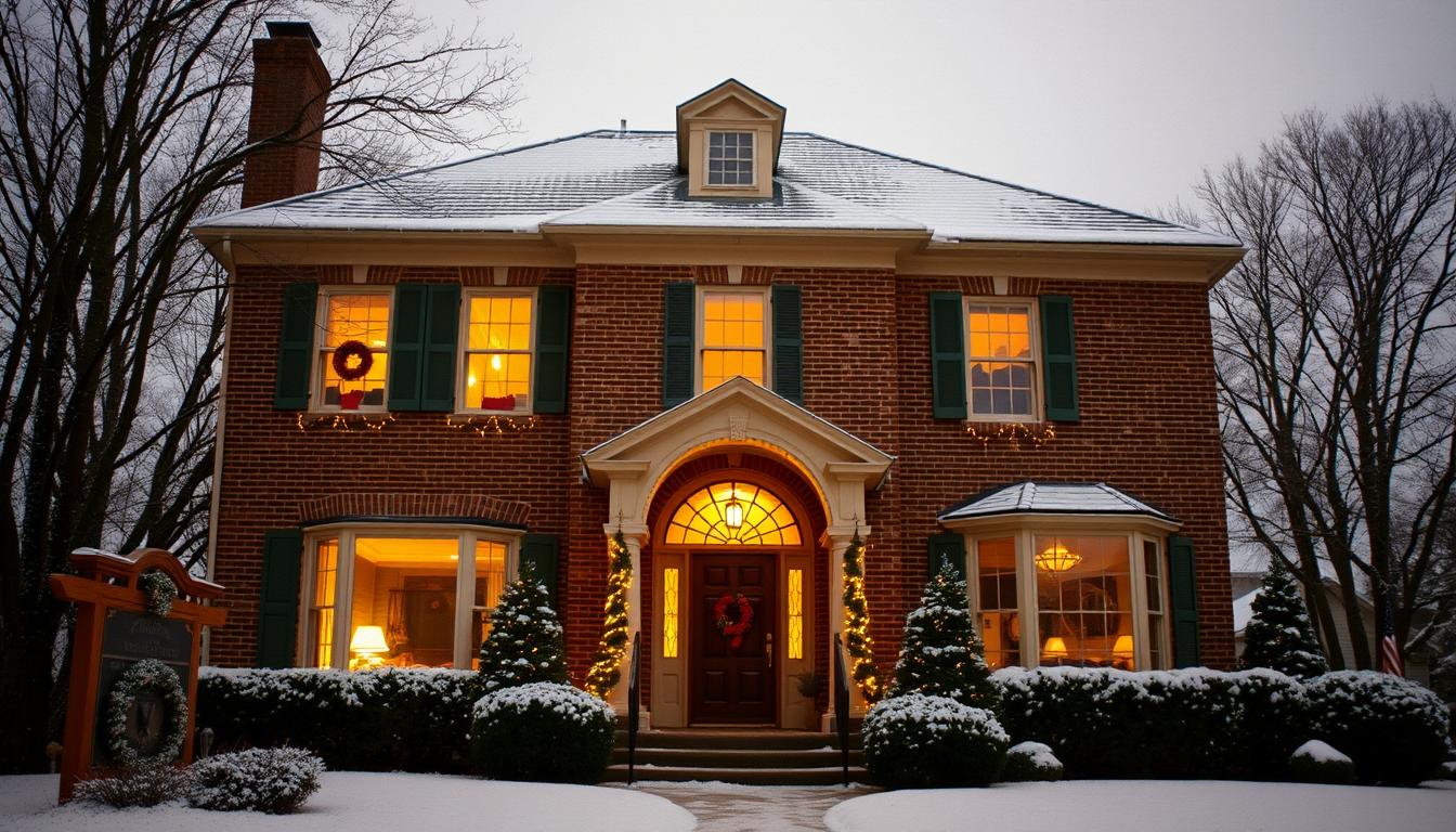 home alone house interior