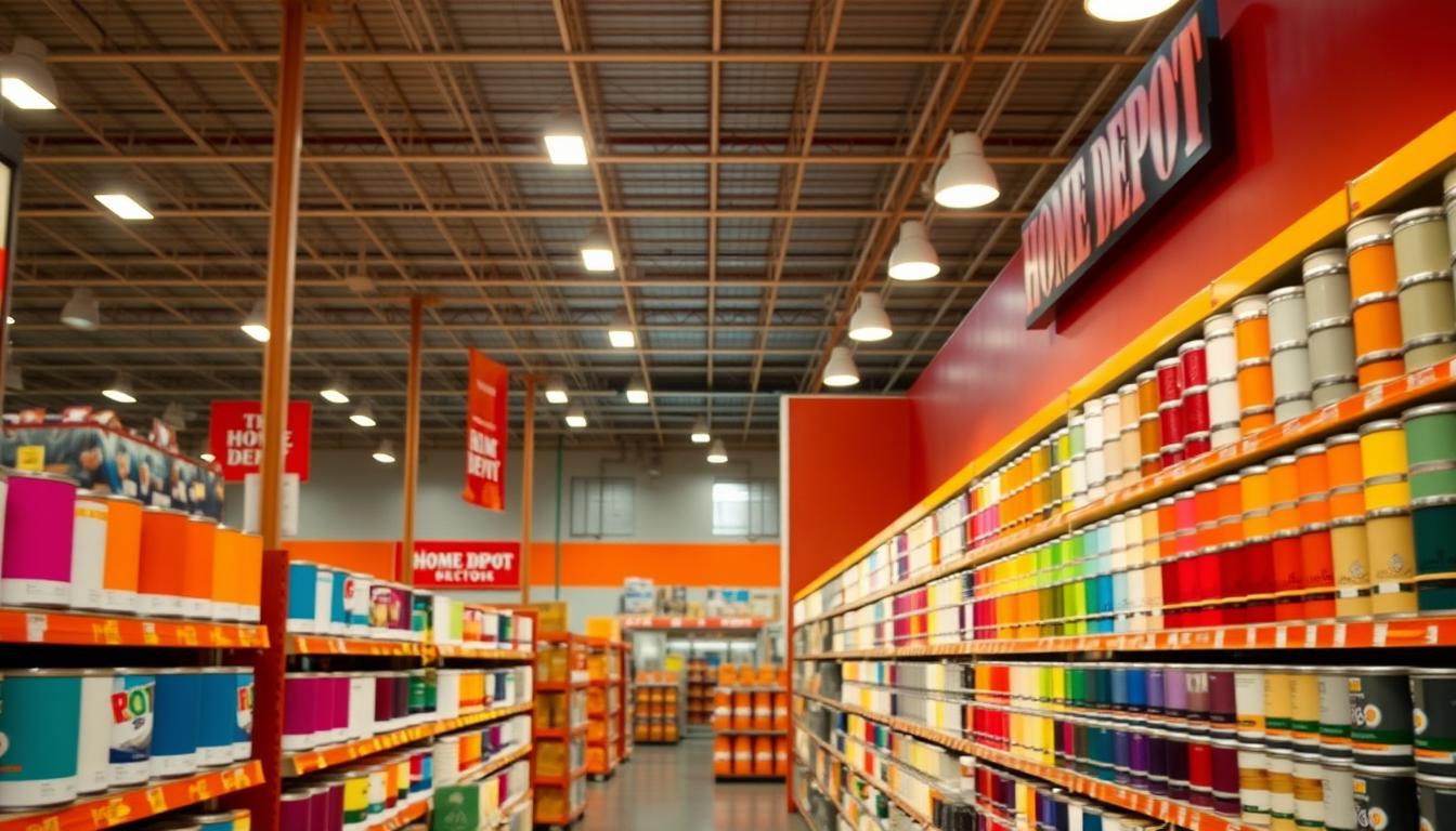 home depot paint colors interior