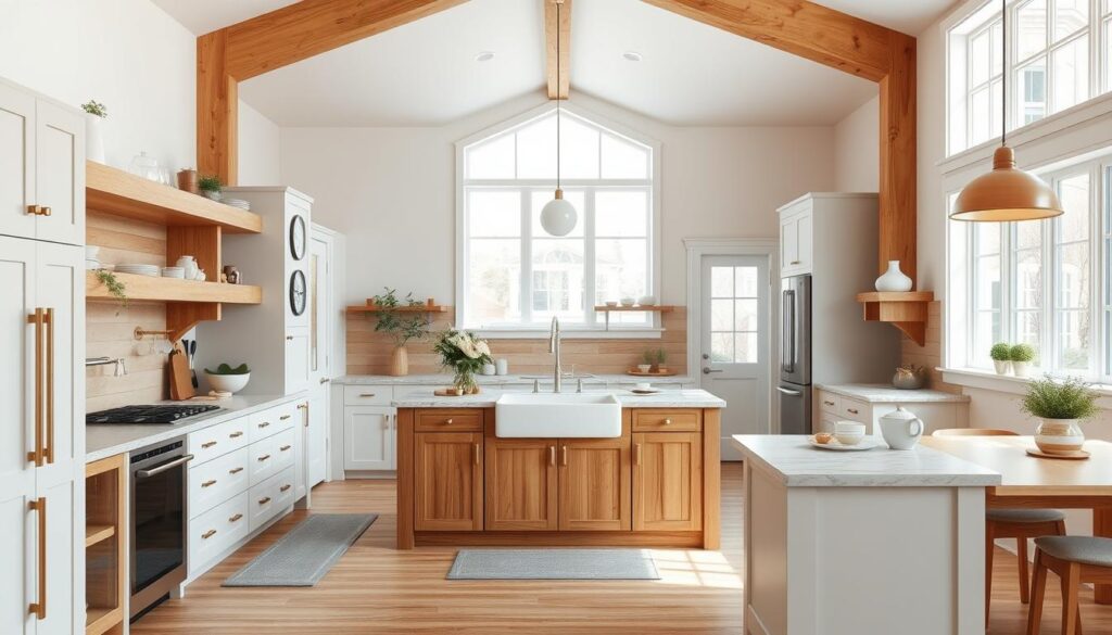 modern farmhouse kitchen design