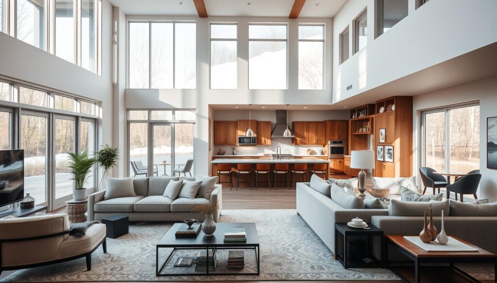 open concept living