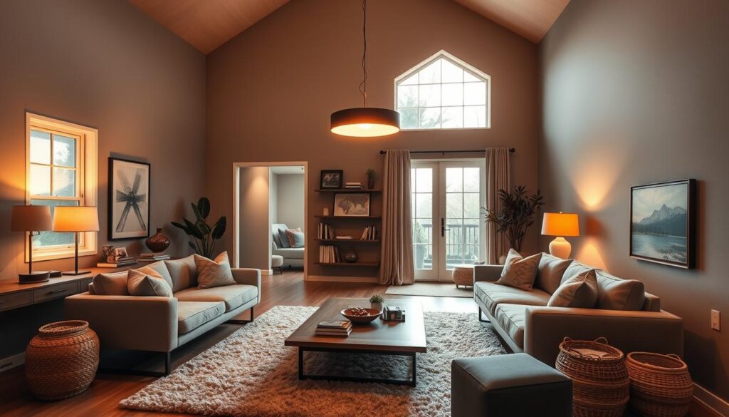 split level home decor