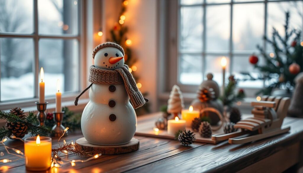 indoor snowman decor